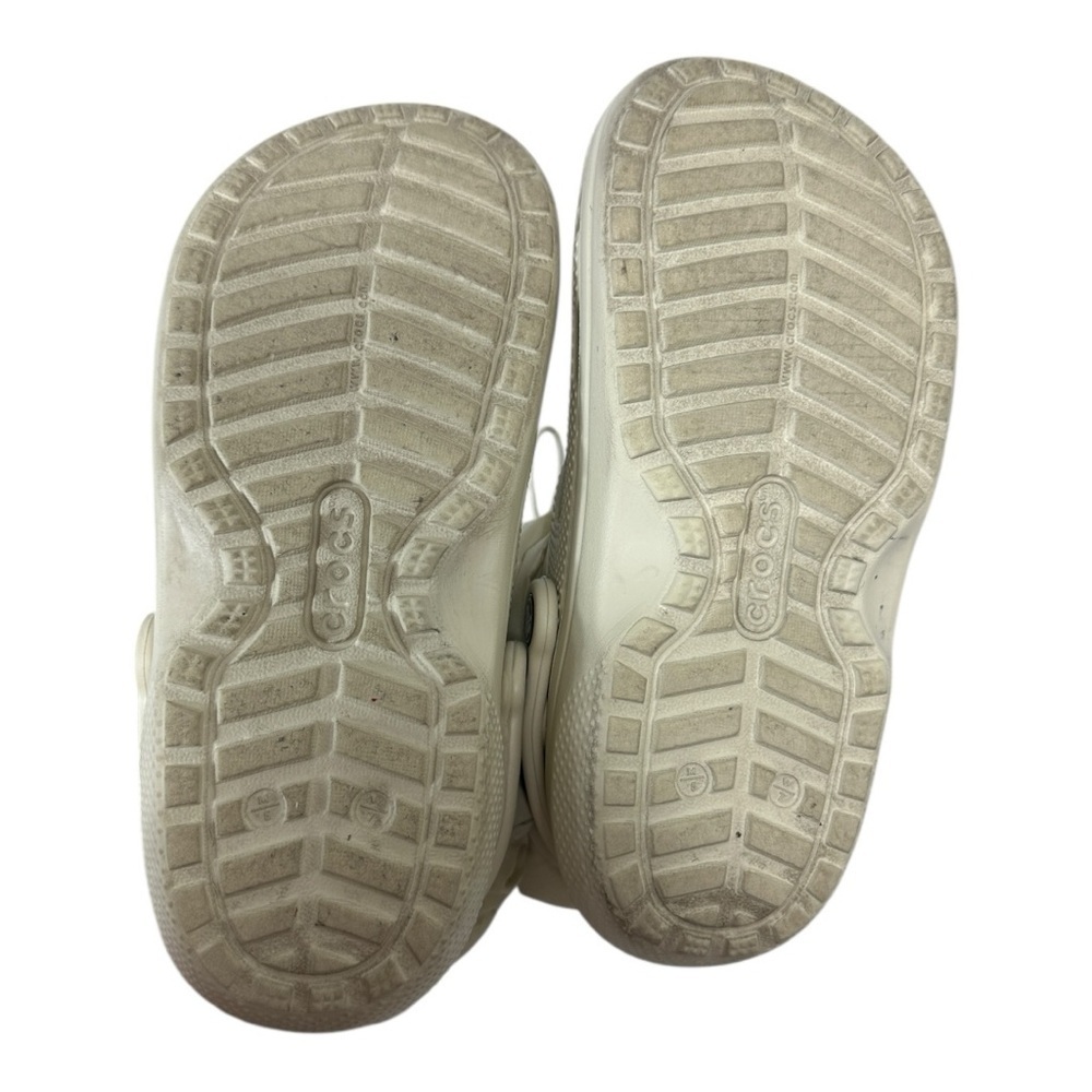 Crocs Classic Lined Neo Puff Boots Roomy Fit Bone Color Size 7 womens - Picture 5 of 6